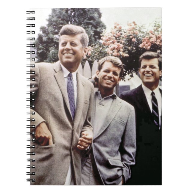 Kennedy Brothers, President John, Robert & Ted Anteckningsbok (Framsidan)
