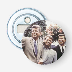 Kennedy Brothers, President John, Robert & Ted Flasköppnare