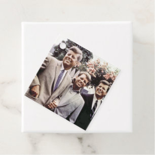 Kennedy Brothers, President John, Robert & Ted Gåvor Etiketter