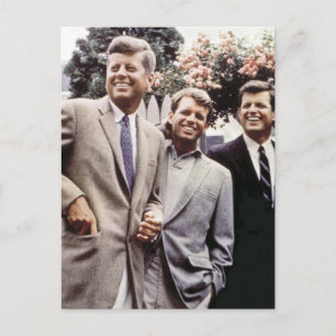 Kennedy Brothers, President John, Robert & Ted Vykort