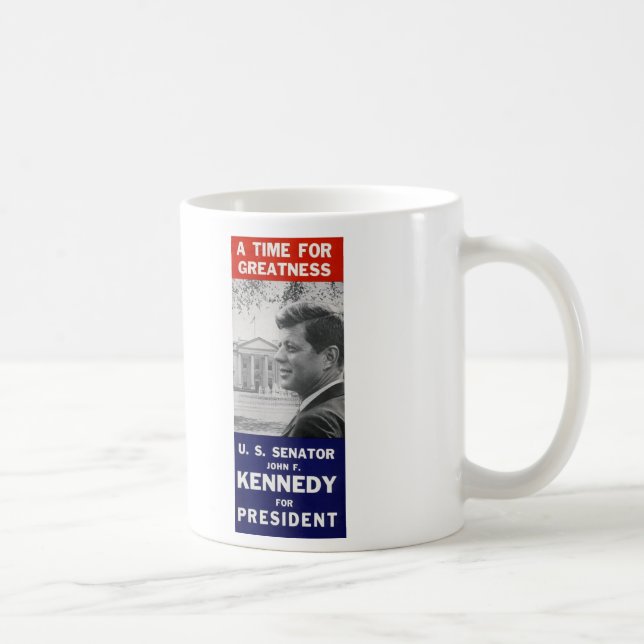 Kennedy - en Time för storhet Kaffemugg (Höger)