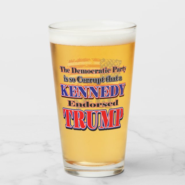 Kennedy Endorses Trump Glaskopp (Framsida fylld)
