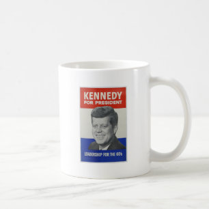 Kennedy för president kaffemugg