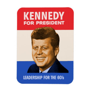 Kennedy för president magnet