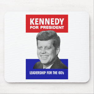 Kennedy för presidenten 1960 musmatta