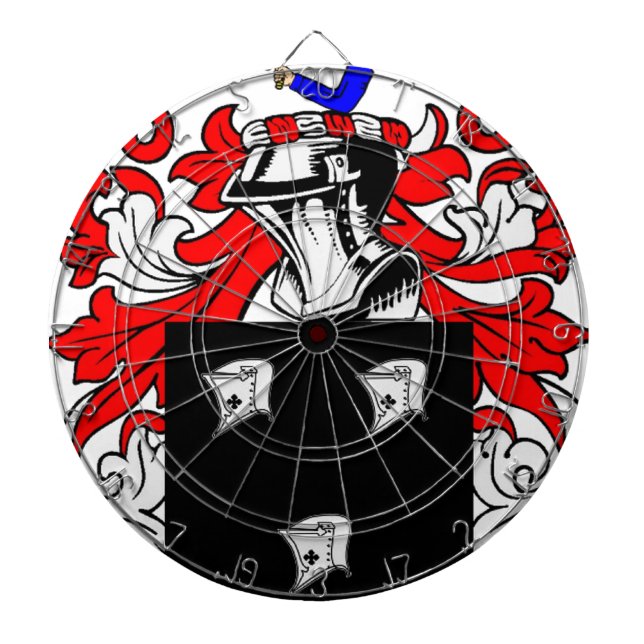 Kennedy (irländare) vapensköld darttavla (Framsidan)