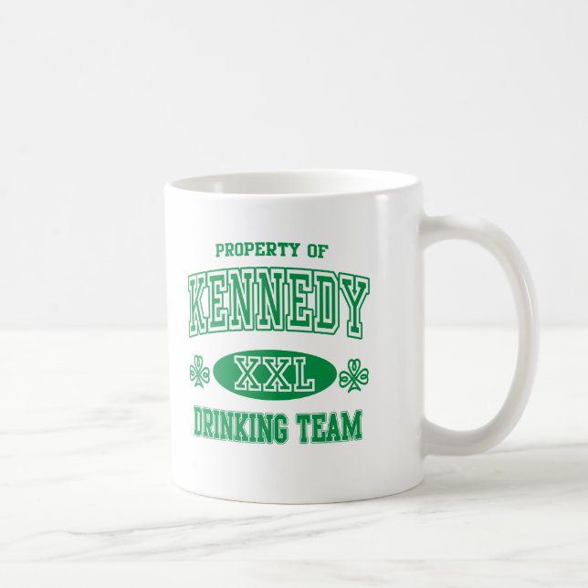 Kennedy irländskt dricka lag kaffemugg (Höger)