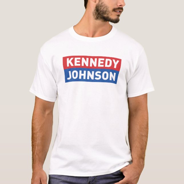 Kennedy Johnson kampanjskjorta Tee (Framsida)