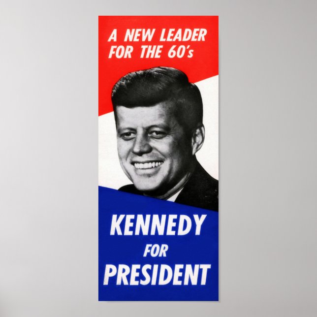 Kennedy Kampanj Poster (Framsidan)