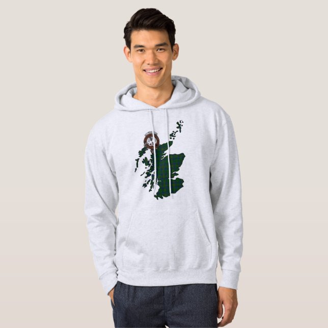 Kennedy Klan Badge Vuxen Hoodie (Hel framsida)
