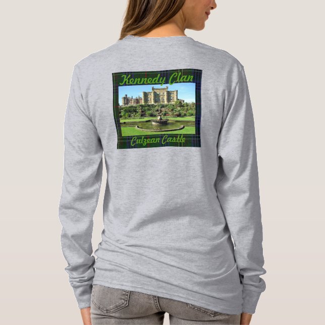 Kennedy Klan's Culzean Castle & Tartan T-Shirt (Baksida)