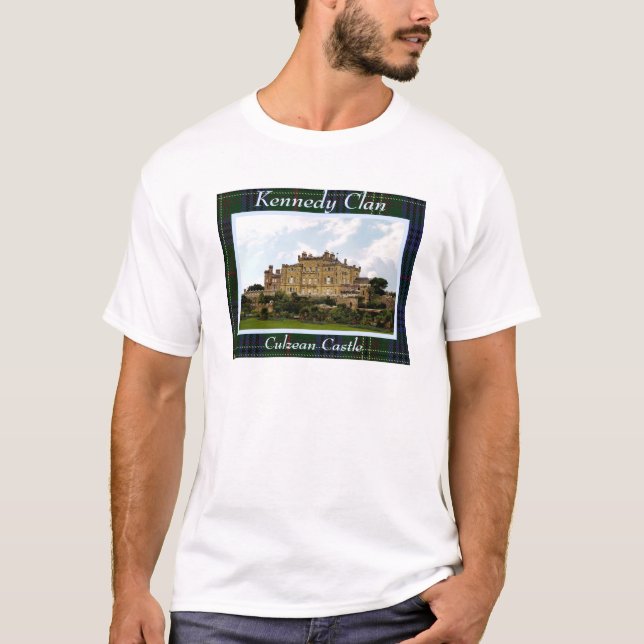 Kennedy Klan's Culzean Castle & Tartan T-Shirt (Framsida)