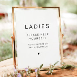 KENNEDY Modern Dam Bathroom Toiletry Poster