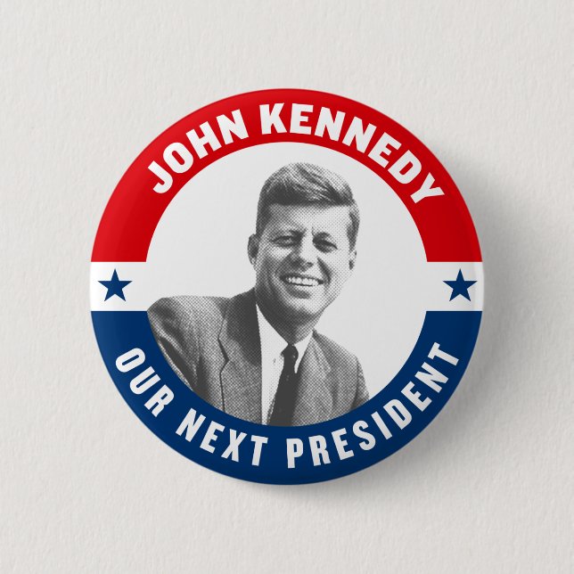 Kennedy Nästa president 1960 Vintage Kennedy 1960 Knapp (Framsida)