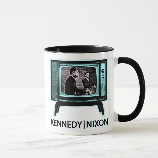 Kennedy Nixon 1960 TV-debatt Mugg (Höger)