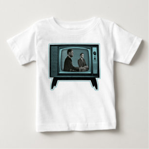 Kennedy Nixon 1960 TV-debatt T Shirt