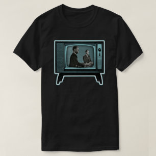 Kennedy Nixon 1960 TV-debatt T Shirt