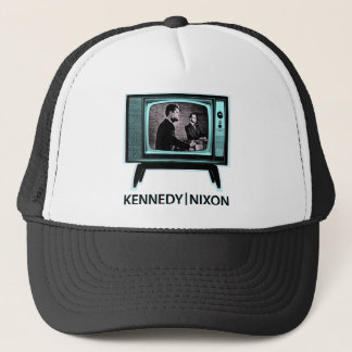 Kennedy Nixon 1960 TV-debatt Truckerkeps