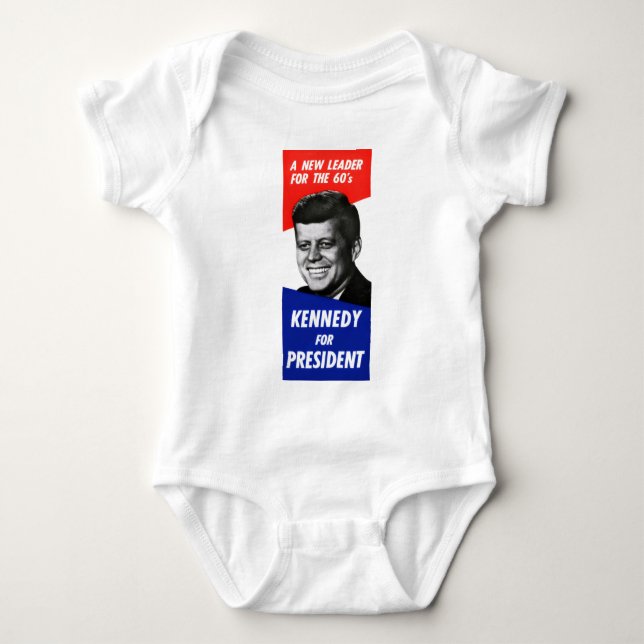 Kennedy presidents- kampanj 1960 t-shirt (Framsida)