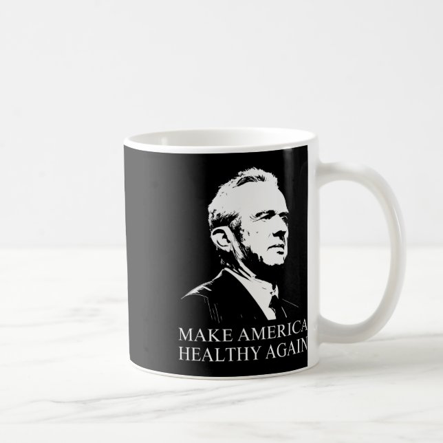 Kennedy Rfk Jr. Gör Amerika friska igen Maha Tr Kaffemugg (Höger)