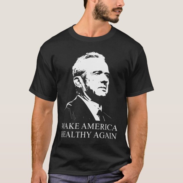 Kennedy Rfk Jr. Gör Amerika friska igen Maha Tr T Shirt (Framsida)