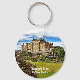 Kennedy Scottish Klans Culzean Castle Keychain Nyckelring
