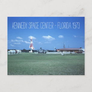Kennedy Space Center 1973 Vintage Inspired Vykort