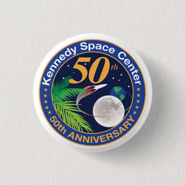 Kennedy Space Center (50-årsdagen) Knapp (Framsida)