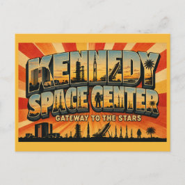 Kennedy Space Center Florida Gateway to the Stars Vykort