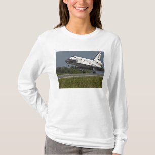 Kennedy Space Center i Shuttle Endeavor landar T-shirt
