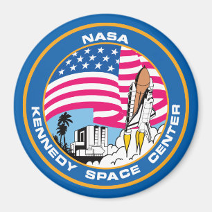 Kennedy Space Centre for Nerd Geeks Magnet