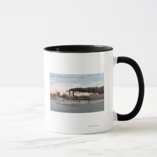 Kennedy Steamboat som lämnar för Bremerton Mugg