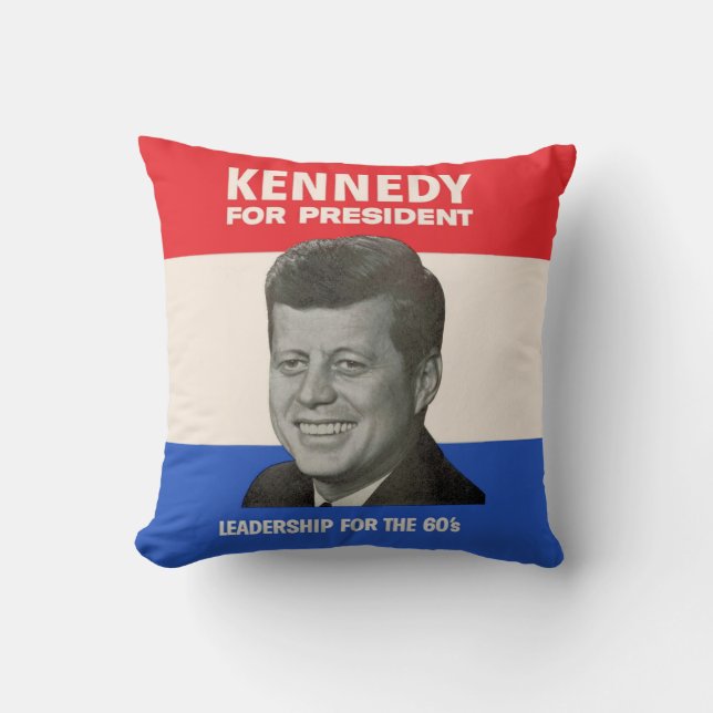 Kennedy till president kudde (Framsida)