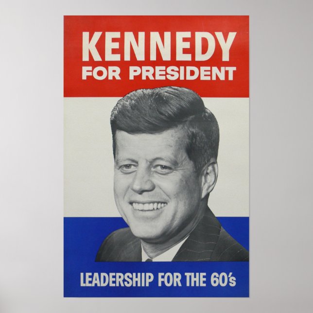 Kennedy till talman poster (Framsidan)