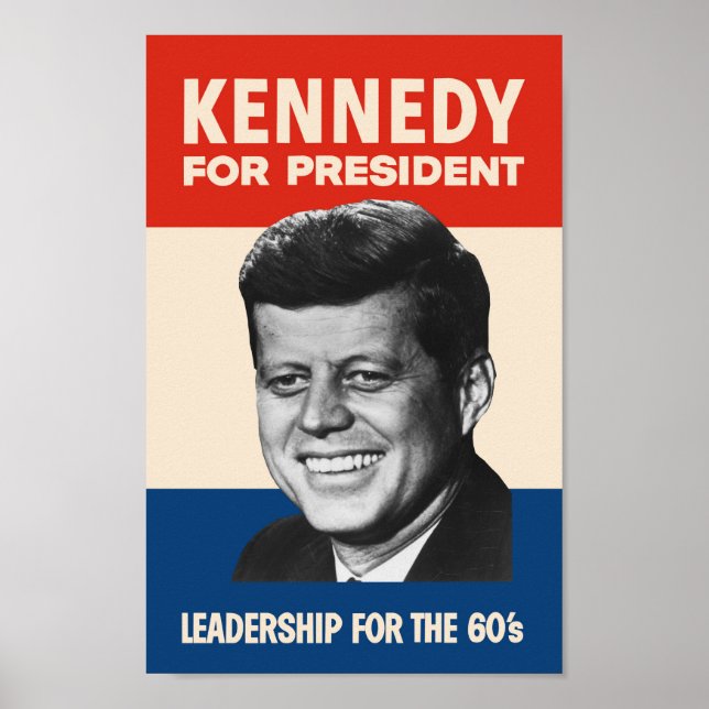 Kennedy till talman poster (Framsidan)