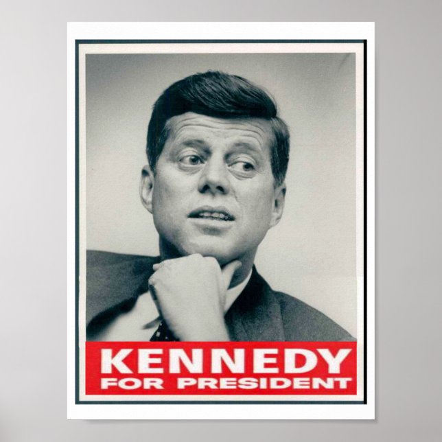 Kennedy till talman poster (Framsidan)