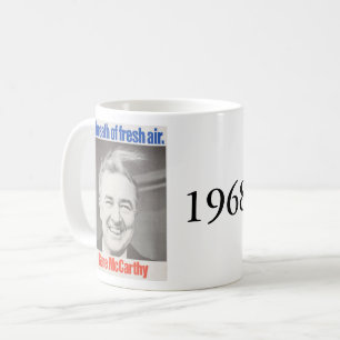 Kennedy vs. McCarthy 1968 Kaffemugg