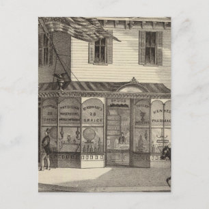 Kennedy's United Stater Pharmacy, Cape May City Vykort