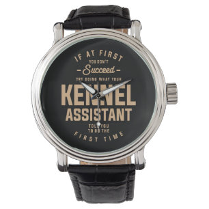 Kennel Assistant Funny Job Occupation Watch Armbandsur