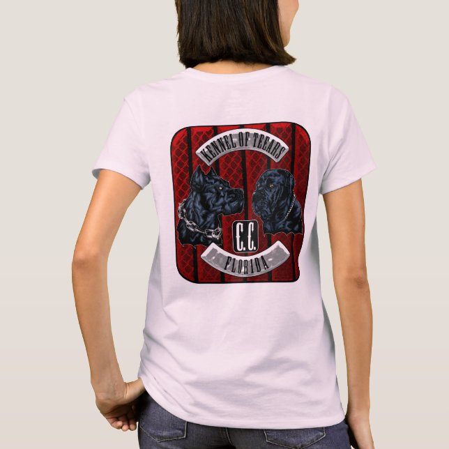 Kennel of Teears Florida T Shirt (Baksida)