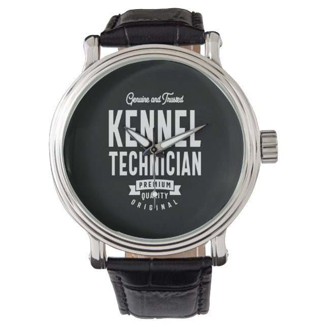 Kennel Technician Job Title Gift Armbandsur (Framsida)