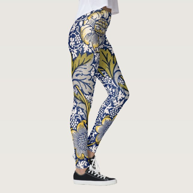 Kennet av William Morris, Vintage textilkonst Leggings (Höger)