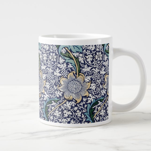 Kennet Blommönster - William Morris Jumbo Mugg (Höger)