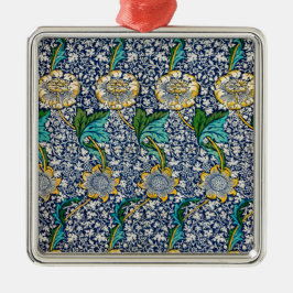 Kennet Mönster (av William Morris) Ceramic Ornamen Julgransprydnad Metall