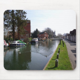 Kennet och Avon canal vid Newbury Musmatta