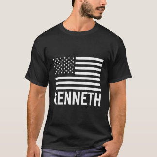 Kenneth Namn Forename Personlig Usa T Shirt