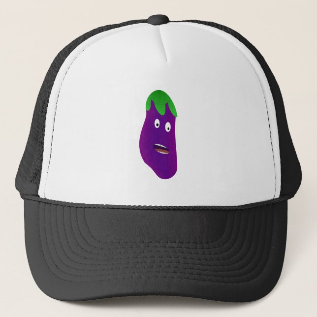 Kenneth Yoncich överraskade Eggplant Truckerkeps (Framsida)