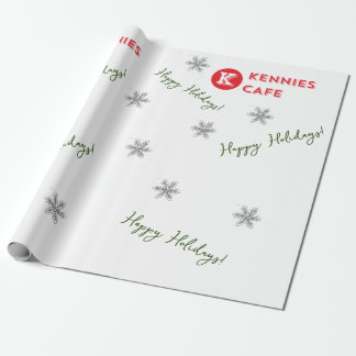 Kennies Cafes julafton Wrapping Papper Presentpapper