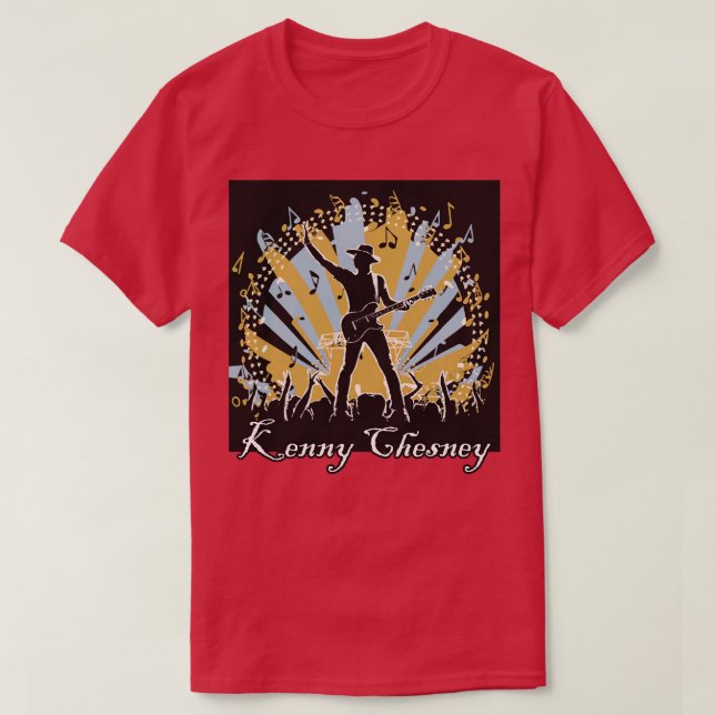Kenny Chesney T Shirt (Design framsida)