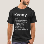 KENNY Definition Personlig Namn Funny Birthday T Shirt<br><div class="desc">Coola och söt "Kenny"-definitionsteckning är en perfekt gåva eller present till vilken man som helst som du vill överraska. Perfekt för dig själv eller som en gåva till din favoritpojke. Köp designen nu!</div>